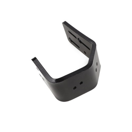 The AGCO Bracket - AL10391712 is a black, U-shaped mounting bracket featuring multiple holes for screws. No detailed product description is currently available.