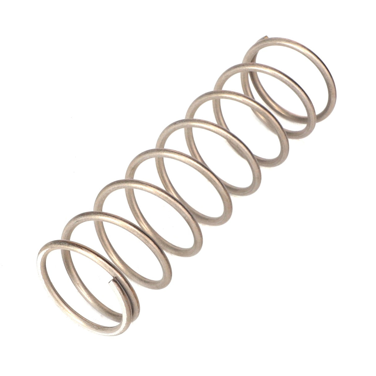 A close-up view of the AGCO | SPRING - AL5021915, its intricate loops gleaming under the light.