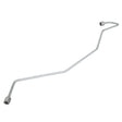 The AGCO Brake Pipe - Acw1739550 is a metal fuel line that features two connectors at each end and includes multiple bends along its length. No current product description provided.