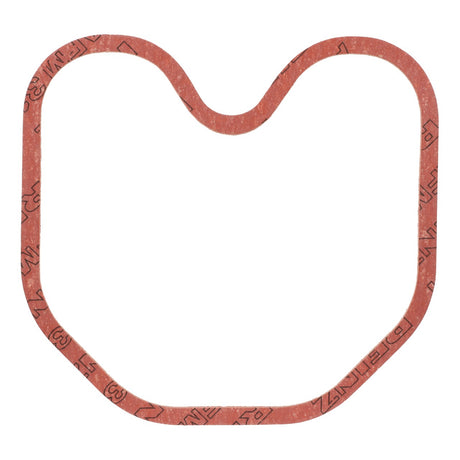 The AGCO Seal - F214202210450 is a gasket with an irregular heart-like shape, made of a reddish-brown material featuring black printed text. No detailed product description is currently available.