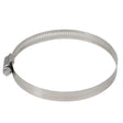 The AGCO | HOSE CLAMP - AG561237, a robust metal hose clamp featuring a screw mechanism, is designed for securing hoses to fittings and offers superior vibration resistance. This product is ideal for application equipment parts, ensuring reliability with the trusted quality of AGCO Genuine Parts.