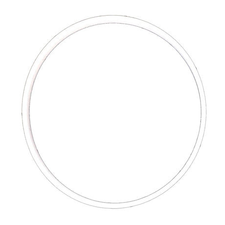 Image of a simple, thin, black circular line drawing on a white background, reminiscent of the precision and elegance found in AGCO's Gasket - 3903464M1 design aesthetics.