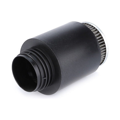 The AGCO Engine Oil Filter Spin On (H404860060100) is a black cylindrical air filter featuring a mesh element, designed for use in automotive or mechanical systems to ensure clean oil flow, making it ideal for integration with engine oil filter setups.