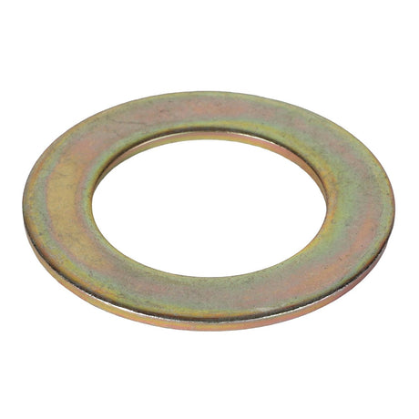 Introducing the AGCO | WASHER - SN16859: A flat, round metal washer with a central hole and a slightly iridescent finish. For further details, contact our support team.