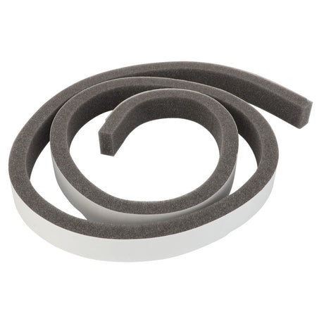 A coiled strip of grey foam tape with an adhesive backing, known as the "Cover Seal - Acx2532770" by AGCO, currently without any product description information available.