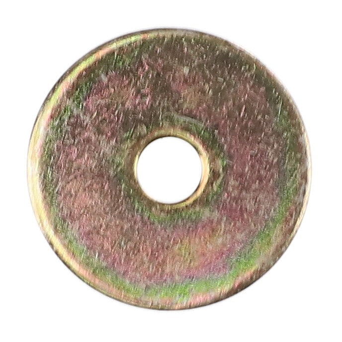 The AGCO | SHARE - AG10436 is a circular metallic flat washer with a central hole, specifically designed for distributing the load of a threaded fastener. This product is offered by the reputable brand AGCO.