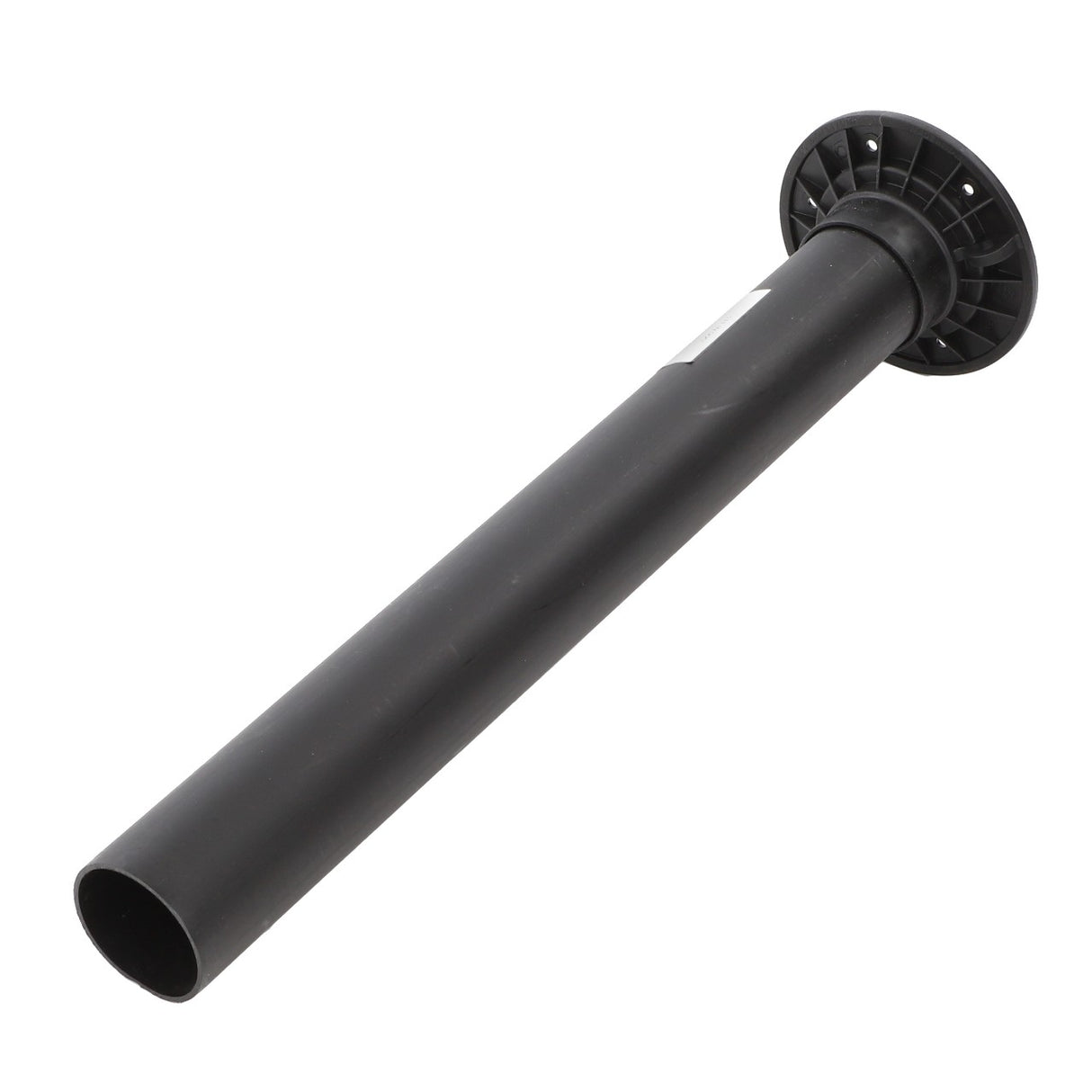 Product Name: AGCO | Black plastic pipe with flanged end isolated on white background, potentially used in plumbing or industrial settings.
Brand: AGCO
Model: Bat Tube - Fel103229