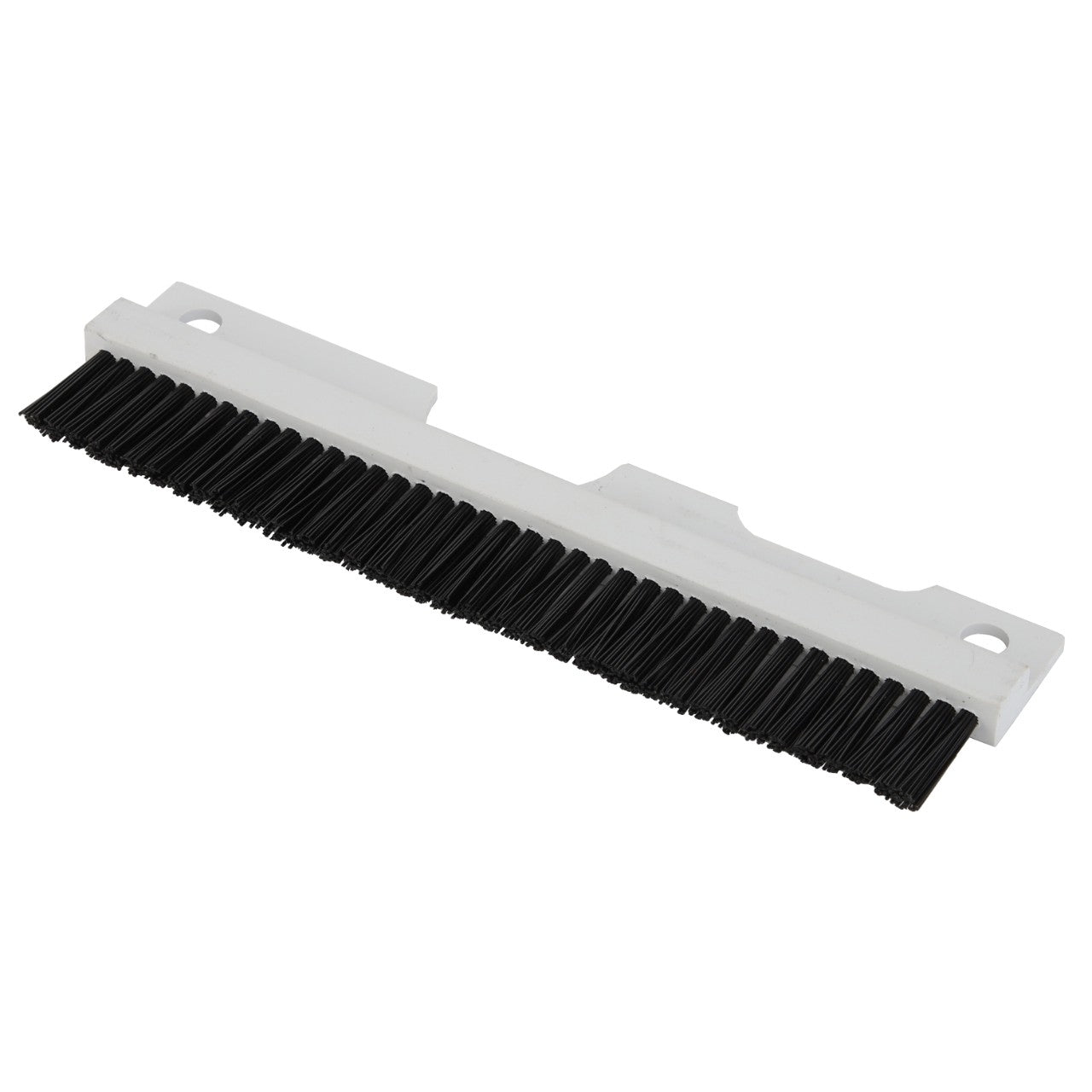 A white handheld brush featuring black bristles and two hanging holes, branded under the name AGCO | WARNING DECAL - ACP0538240. No additional product description information is available currently.