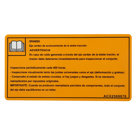 AGCO | Decal - Acx2509070 - Farming Parts