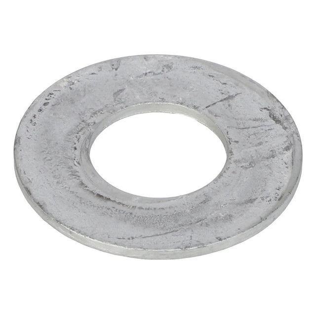 The AGCO | FLAT WASHER - K4666 is a metallic washer featuring a central circular hole and a textured surface. Unfortunately, no additional product description information is available at this time.