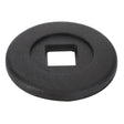 A round black metal washer with a square hole in its center, identified as AGCO | Washer - Acx2574790, is displayed on a white background. Currently, no product description information is available for further details.