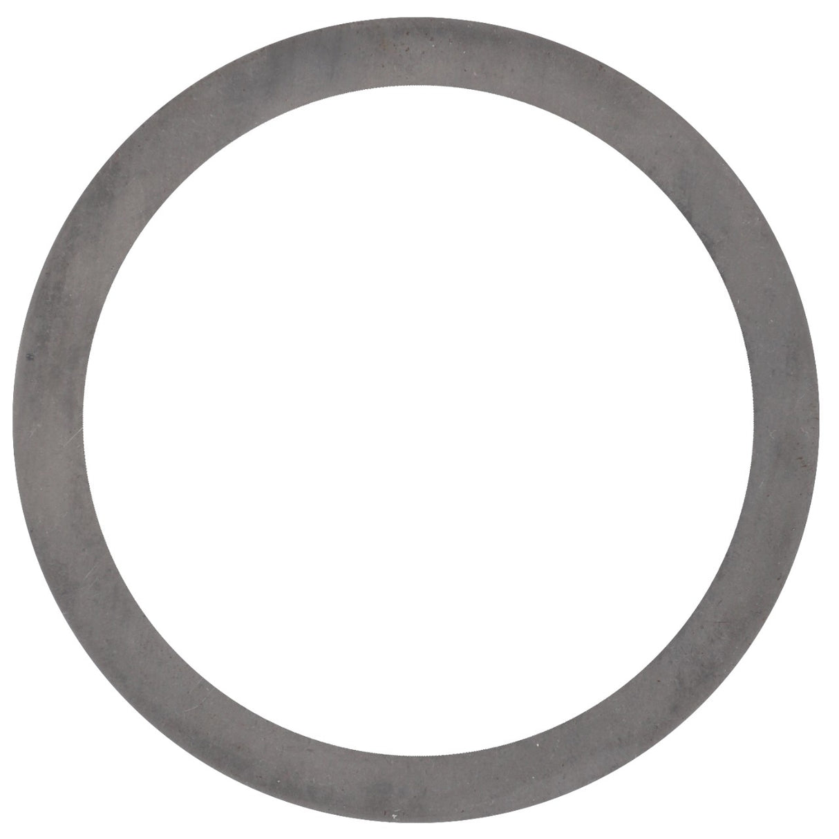 An AGCO | Adjusting Shim - 3014911X1, a flat, circular metal ring with a smooth surface, is often utilized in Fendt models for optimal performance.