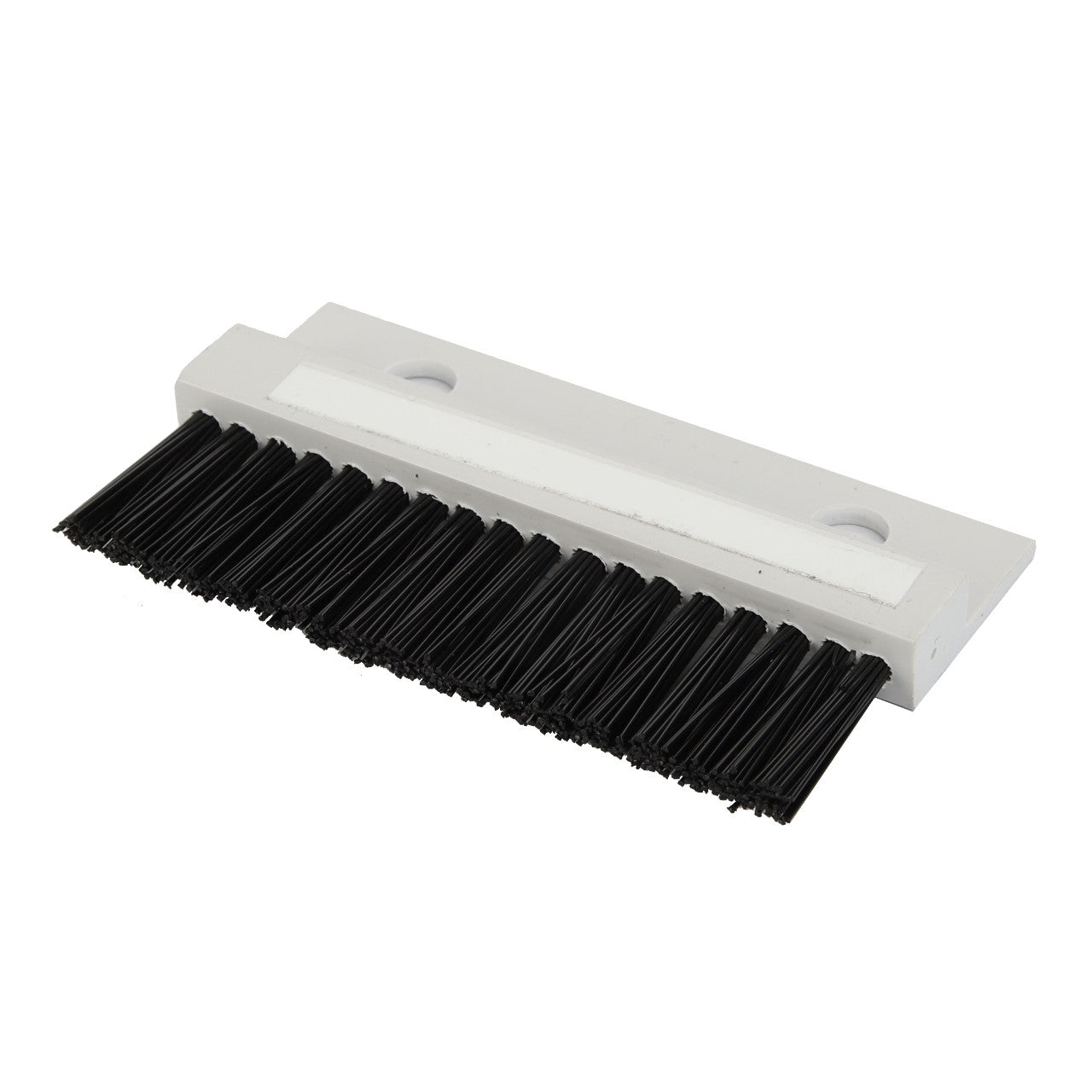 A rectangular brush with a white plastic handle and black bristles, marketed under the AGCO brand as the WARNING DECAL - ACP0539180, currently lacks an available product description.