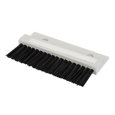 A rectangular brush with a white plastic handle and black bristles, marketed under the AGCO brand as the WARNING DECAL - ACP0539180, currently lacks an available product description.