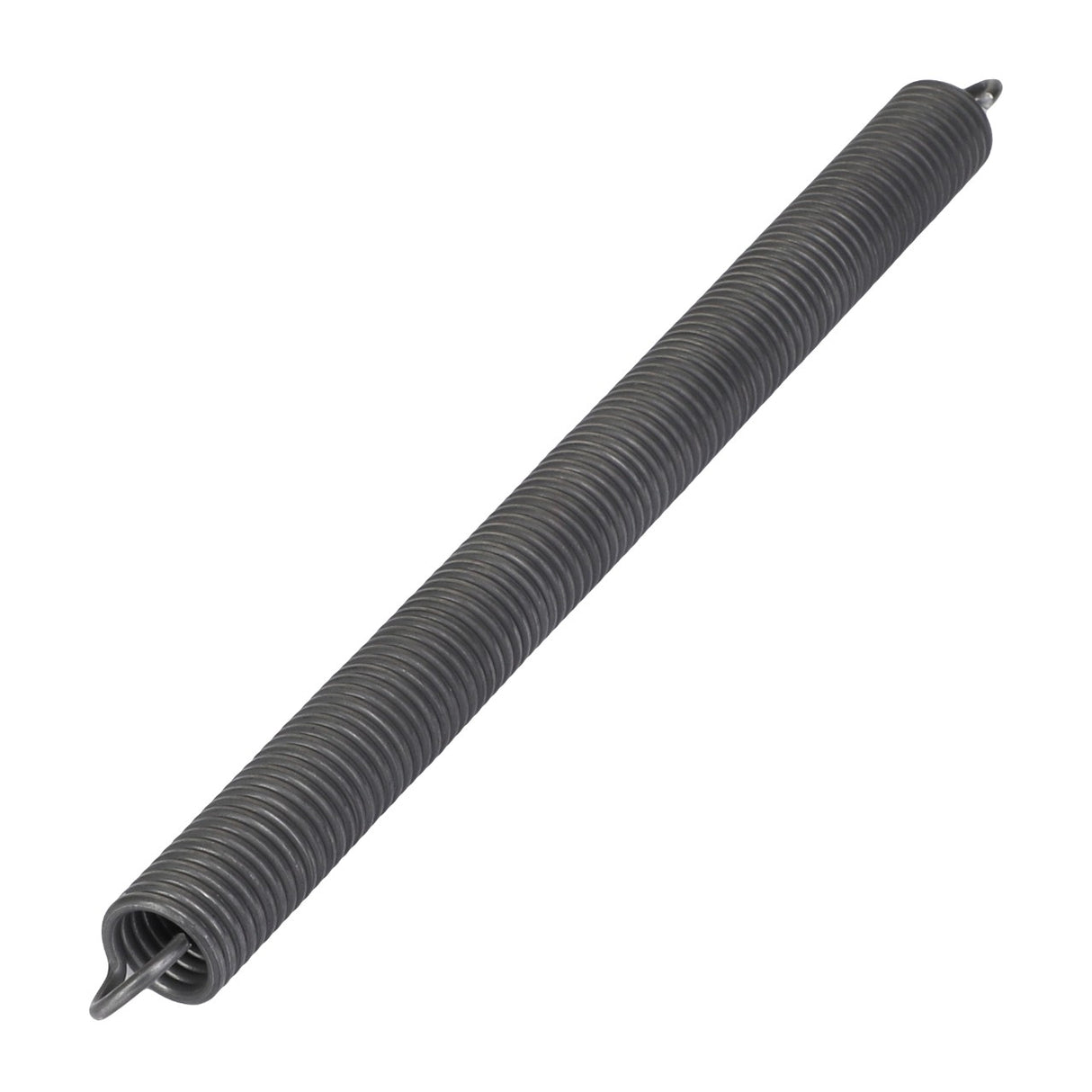 The AGCO SPRING - AL1101033, a coiled metal spring with hooks on both ends, shown isolated against a white background.