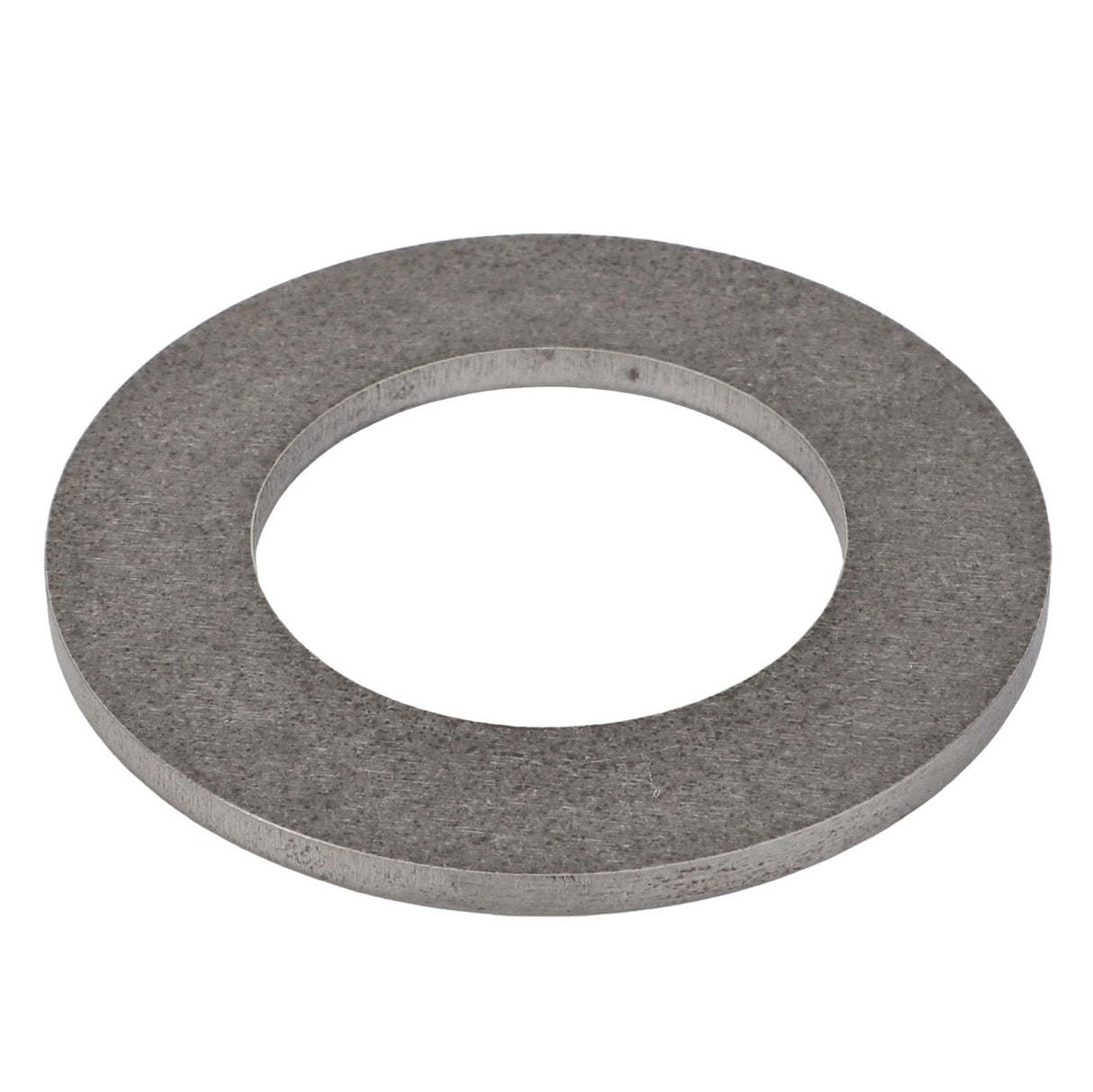 An AGCO | Washer - Acp0672420, featuring a robust circular metal design with a large central hole, rests against a plain white background.
