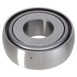 The AGCO | Ball Bearing - Acp0016930, manufactured by AGCO, is a silver metal ball bearing featuring a central hole and smooth surface. It is designed for use in machinery to reduce friction and support loads. For more detailed information, please refer to the manufacturer's details.