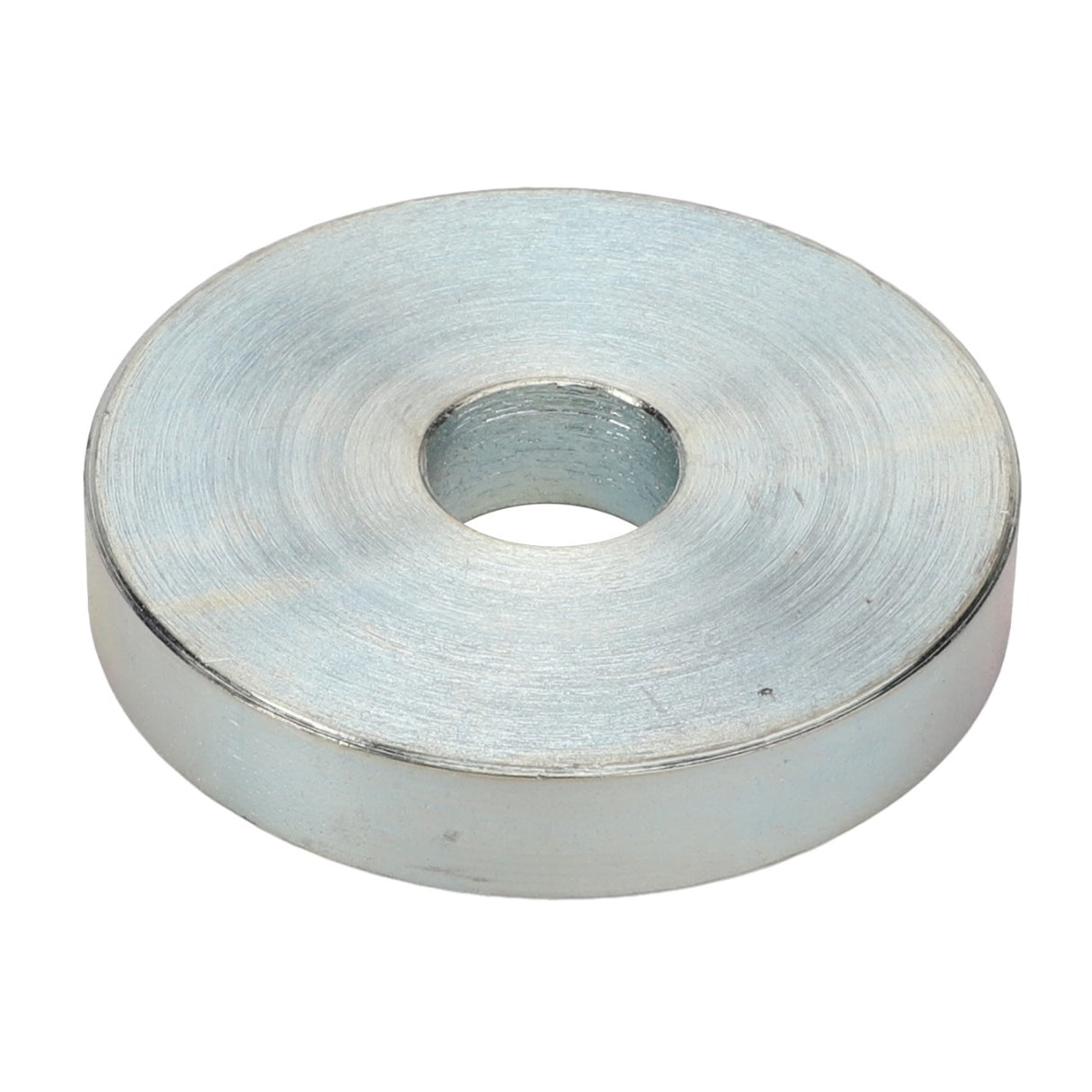 The AGCO | WASHER - D25400068 by AGCO is a metallic flat washer featuring a central hole designed for use with bolts or screws. The current product description does not adequately highlight its reliability and precision-engineered design.