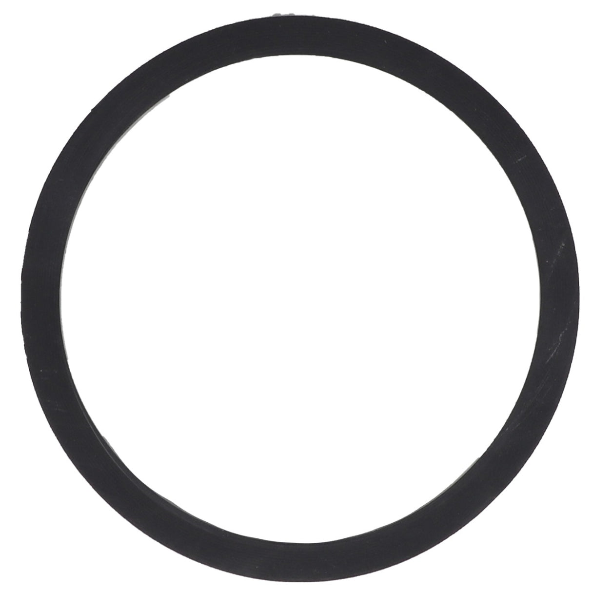A black, circular rubber gasket with a smooth surface known as the AGCO | Gasket - Ag005982 by the brand AGCO. No current product description is available for this item.