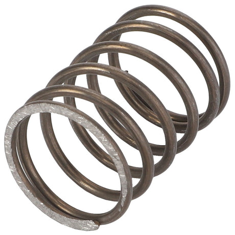 A detailed view of the AGCO spring (part number 3716340M2), a metal coil compression spring commonly used in mechanical devices, such as Valtra models, to absorb or exert force.