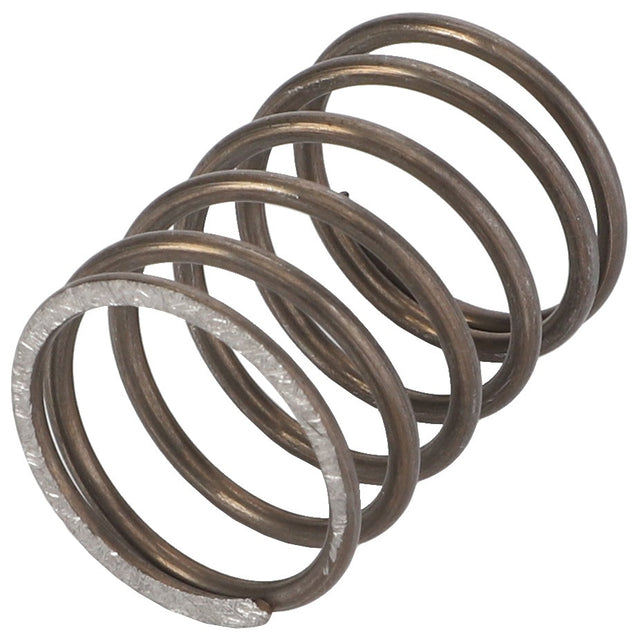 A detailed view of the AGCO spring (part number 3716340M2), a metal coil compression spring commonly used in mechanical devices, such as Valtra models, to absorb or exert force.