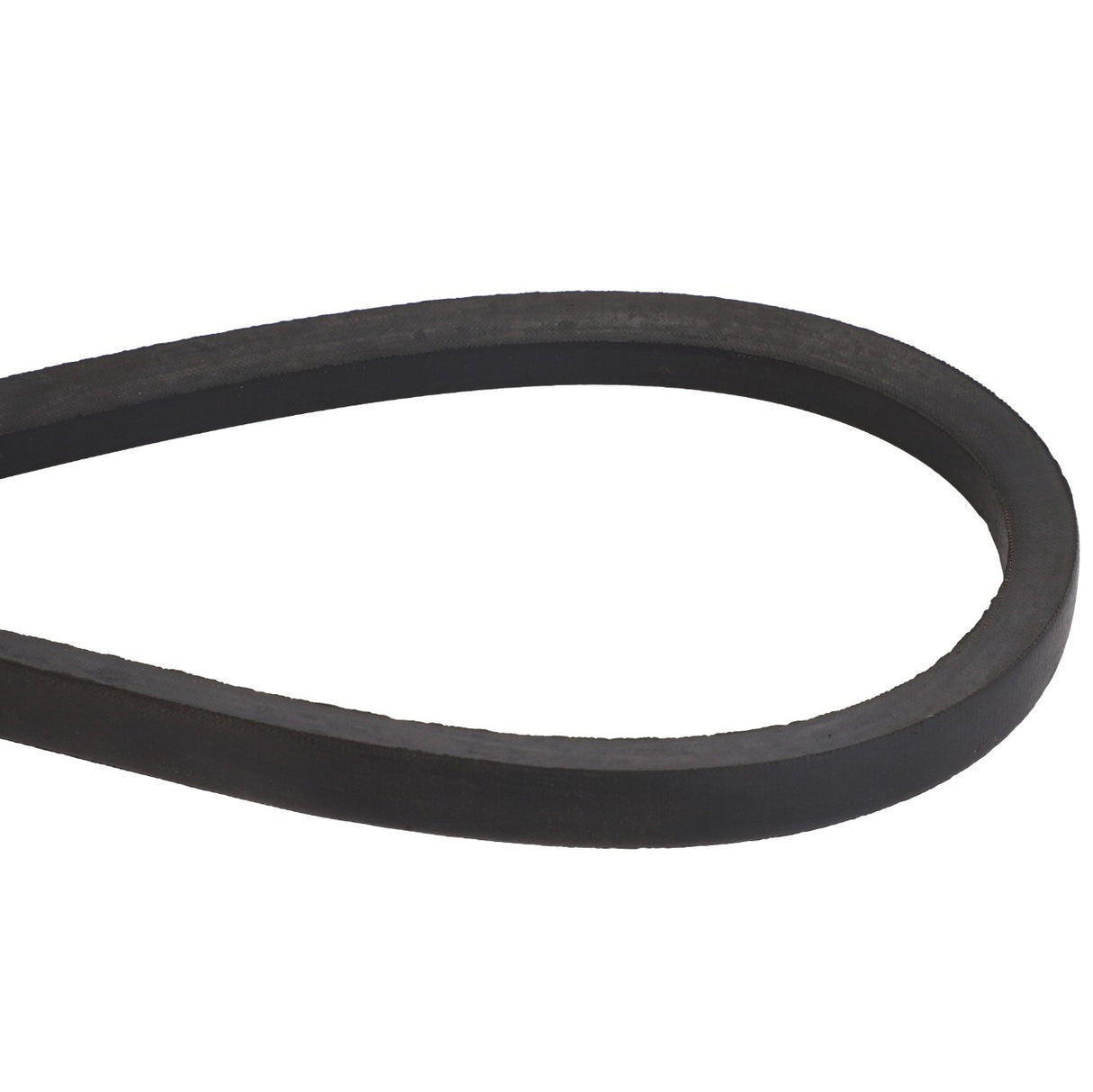 The AGCO | V BELT - ACY9700380 is a reliable black rubber belt designed to create a continuous loop, ideal for use in machinery and automotive settings.