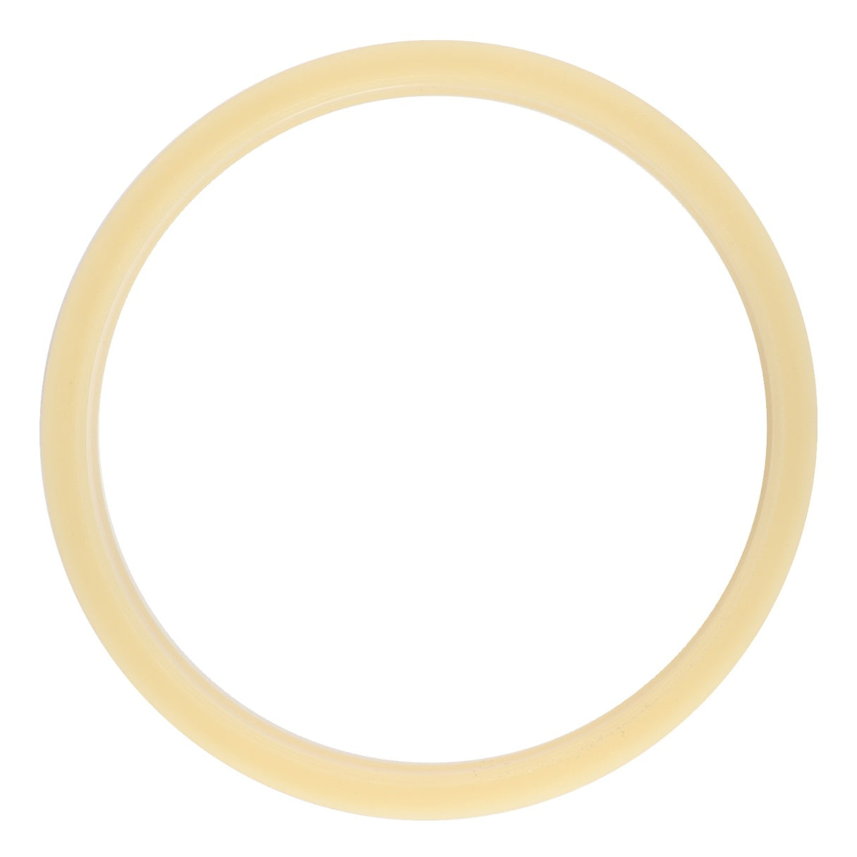 An elegant, circular AGCO GASKET - D45403700 set against a pristine white backdrop.