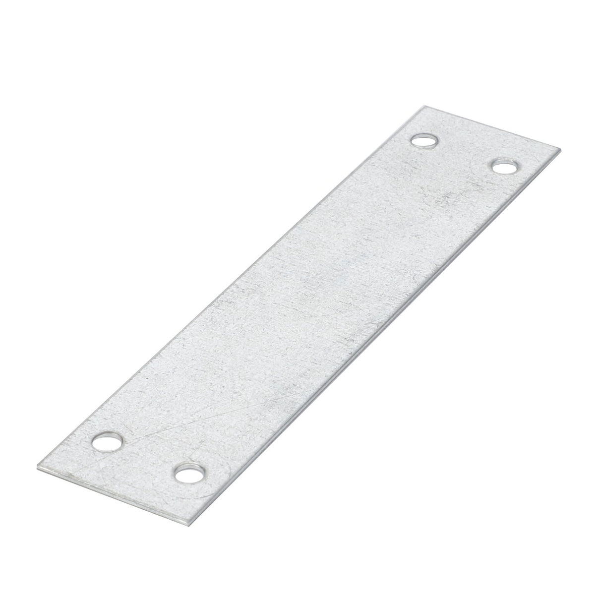 An AGCO rectangular metal plate, named RIVET - D28282209, featuring four holes placed at each corner. No additional product description information is available.