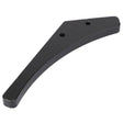 Product Name: AGCO | Seal - Acw2390960  
Brand Name: AGCO  
A black, L-shaped plastic bracket with two holes for mounting. No current product description information is available.