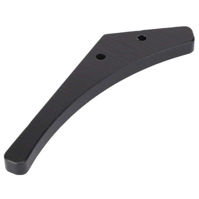 Product Name: AGCO | Seal - Acw2390960  
Brand Name: AGCO  
A black, L-shaped plastic bracket with two holes for mounting. No current product description information is available.