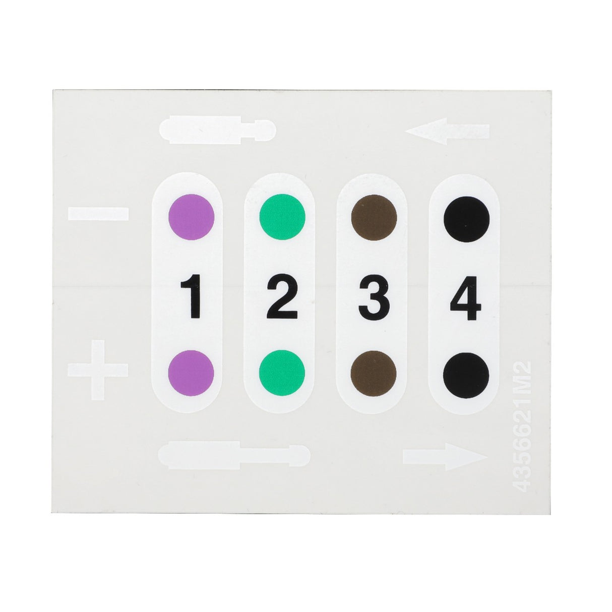 AGCO | Decal, Hydraulic Controls - 4356621M2 - Farming Parts