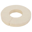 The AGCO Felt Seal - Acw1790510 is a round, beige felt washer featuring a central hole and a small slit on one side; additional details are currently unavailable.
