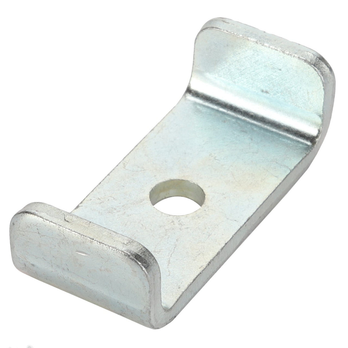 A metal bracket with a central hole and curved ends—AGCO | Clamp - Acp0004670 by AGCO, no current product description available.