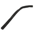 No current product description information is available, but what we can tell you is that the AGCO Gasket - Acw0932060 by AGCO is a long, curved black foam strip featuring a distinctive rough texture against a pristine white background.