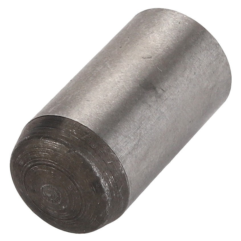 Introducing the AGCO | Cylinder Pin - F416150150030: a sleek, cylindrical metal rod with a smooth, silver surface and a subtly tapered end. Brought to you by AGCO.