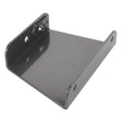 The AGCO Bracket - Acw6472560 by AGCO is a black, wall-mountable shelf bracket featuring two side mounting holes and one backplate. No current product description information is available.