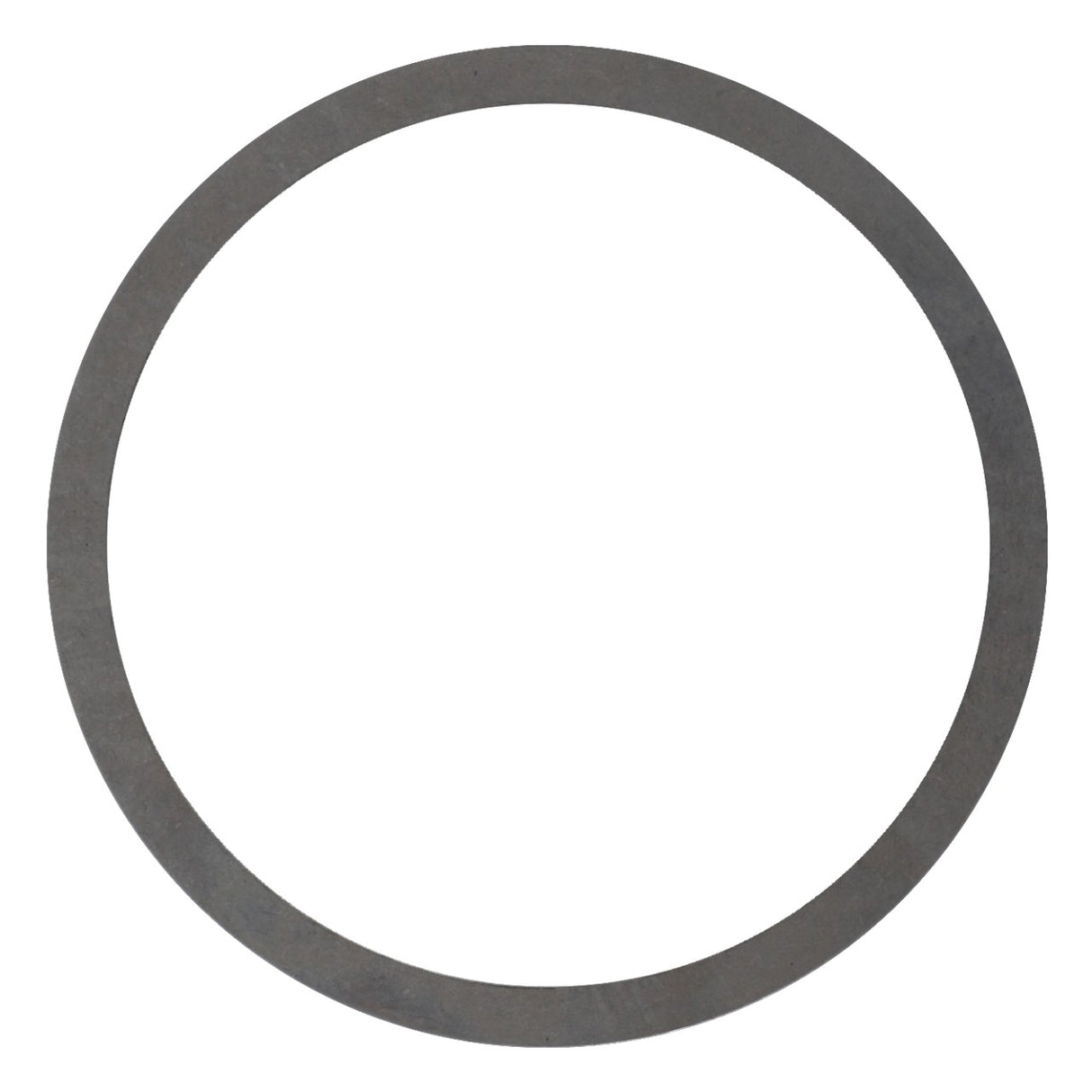 A grey metal washer with a circular shape and a large central opening from the brand AGCO, specifically the AGCO | DISC - F716300020328.