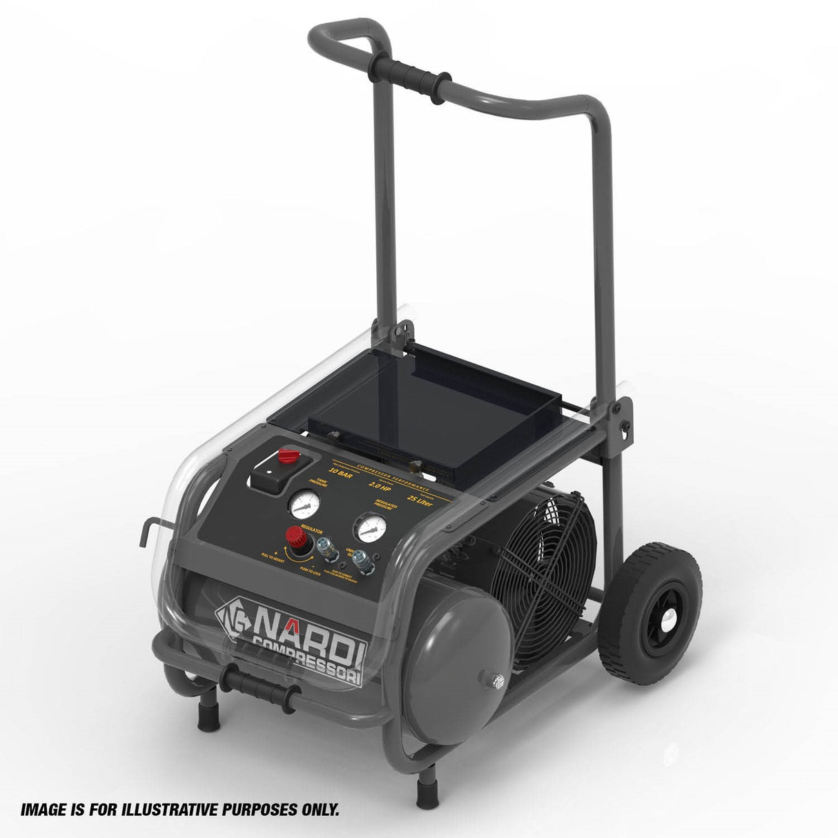NARDI EXTREME 2TN 1.5HP 25ltr Compressor - IP-EXT2TN25154