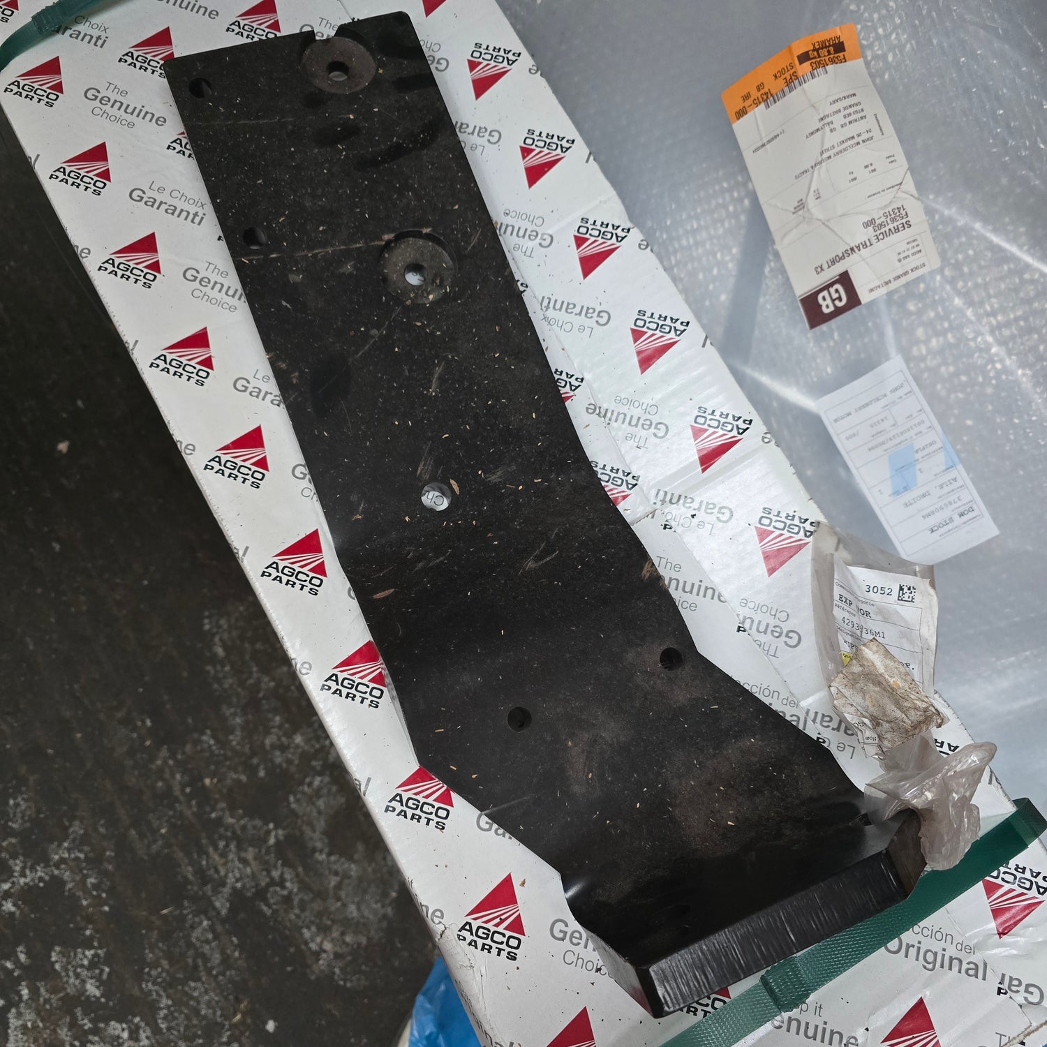 *STOCK CLEARANCE* - AGCO Exhaust Bracket 4293536M1 for MF T3 Tractors | OEM Fitment