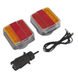 Wireless SMD LED Trailer Light Set 2pc - TB18LEDW - Farming Parts