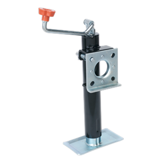 Trailer Jack with Weld-On Swivel Mount 250mm Travel - 900kg Capacity - TB373 - Farming Parts