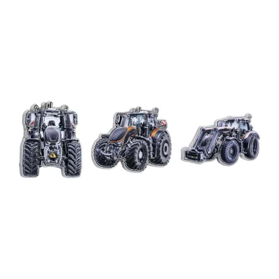 Valtra 3D Metal Tractor Magnet Set of 3 with Gift Box - V42808470