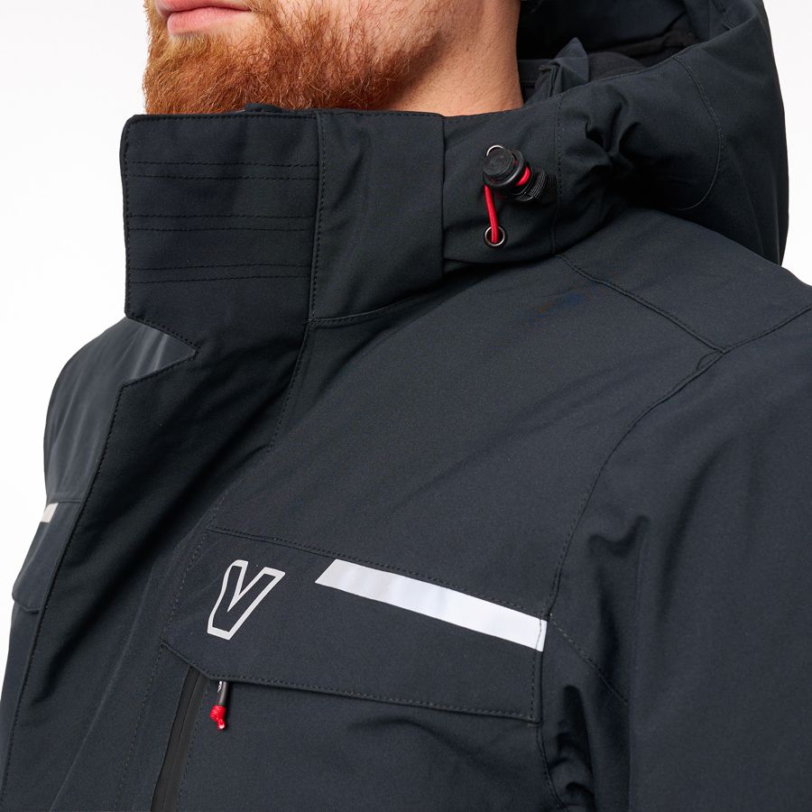 Valtra Winter Coat – Waterproof Padded Parka with Detachable Hood – V428089