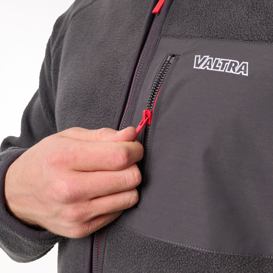 Valtra Unisex Fleece Jacket – Dark Grey – V4281140