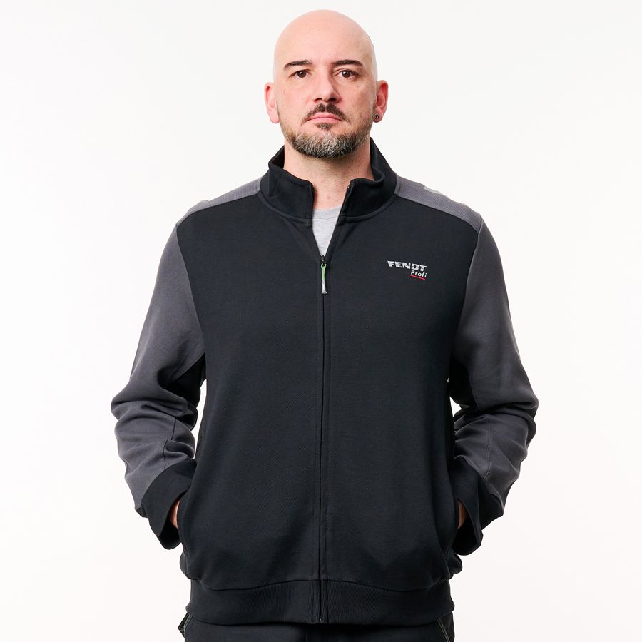Fendt Men’s Profi Sweat Jacket with Reflective Details | X991023092000