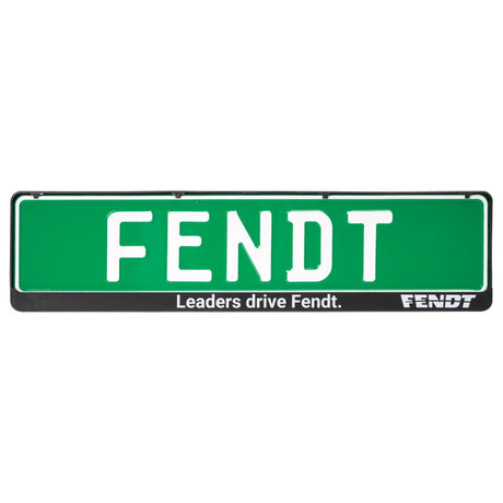 Fendt Registration Plate Holder – Universal Fit for Vehicles & Machinery | X991000090000