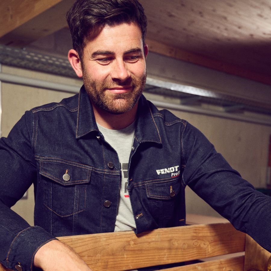 Fendt Profi Denim Workwear Jacket Cotton Blend X991025088