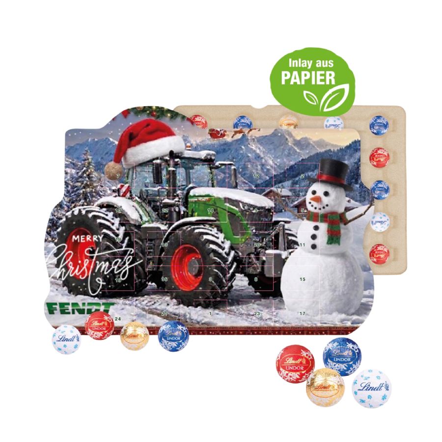 Fendt Lindt Chocolate Advent Calendar – 24 Lindor Chocolates - X991026416000