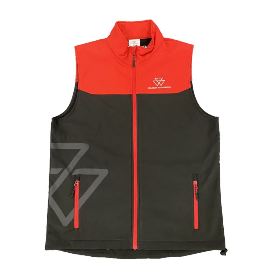 Sleeveless Softshell Jacket with MF Logo & ‘Born To Farm’ Embroidery - Model X993422508