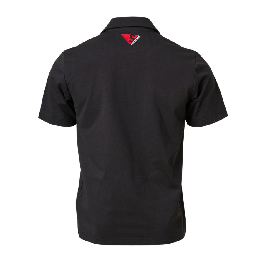 Red Line Polo-Shirt with Embroidered MF Logo | X993482502